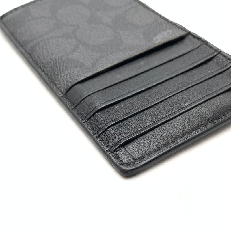 【中古品】【メンズ】 COACH コーチ コインケース 財布 カードケース 181-260922-gm-33-fuzh サイズ：- カラー：ブラック 万代Net店