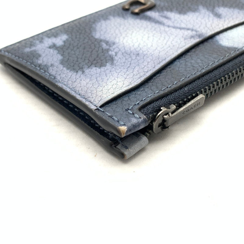 【中古品】【メンズ】 COACH コーチ コイン カードケース 財布 181-260922-gm-34-fuzh サイズ：- カラー：ブルー 万代Net店