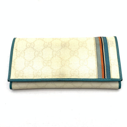 【中古品】【メンズ】 GUCCI グッチ 212186 4276 GGスプリームシェリーライン長財布 ウォレット 180-260809-hi-34-fuzh カラー：ホワイト 万代Net店