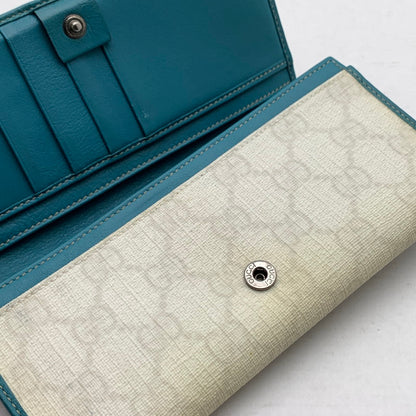 【中古品】【メンズ】 GUCCI グッチ 212186 4276 GGスプリームシェリーライン長財布 ウォレット 180-260809-hi-34-fuzh カラー：ホワイト 万代Net店