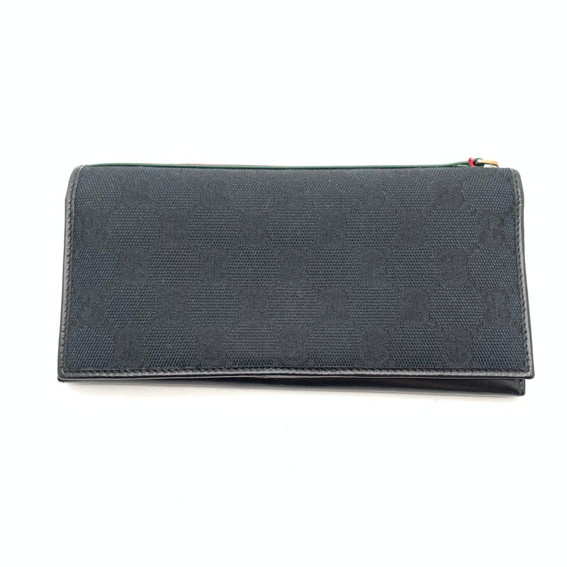 【中古品】【メンズ】 GUCCI グッチ 135590 496334 長財布 ウォレット 180-260809-hi-33-fuzh カラー：ブラック 万代Net店