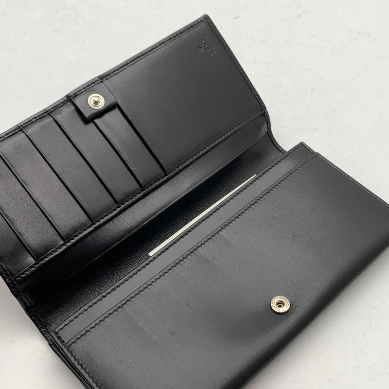 【中古品】【メンズ】 GUCCI グッチ 135590 496334 長財布 ウォレット 180-260809-hi-33-fuzh カラー：ブラック 万代Net店