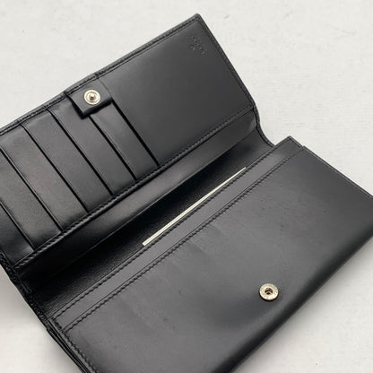 【中古品】【メンズ】 GUCCI グッチ 135590 496334 長財布 ウォレット 180-260809-hi-33-fuzh カラー：ブラック 万代Net店