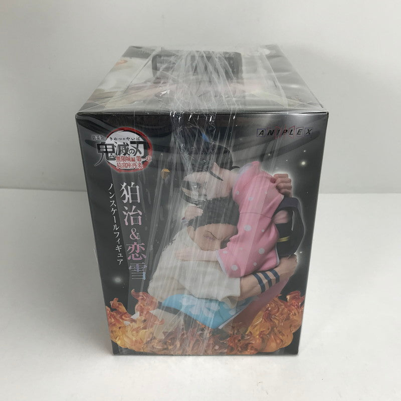 【中古美品】 劇場版「鬼滅の刃」無限城編 第一章 猗窩座再来 狛治＆恋雪 ノンスケールフィギュア アニプレックス オンライン限定版 特典 051-260914-ky-16-fuzh 万代Net店