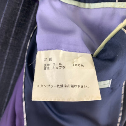 【中古品】【メンズ】 PAUL SMITH ポール・スミス セットアップ ジャケット ズボン BLACK.BLUE ※使用感有 141-260920-io-29-fuzh カラー：ブラックブルー 万代Net店