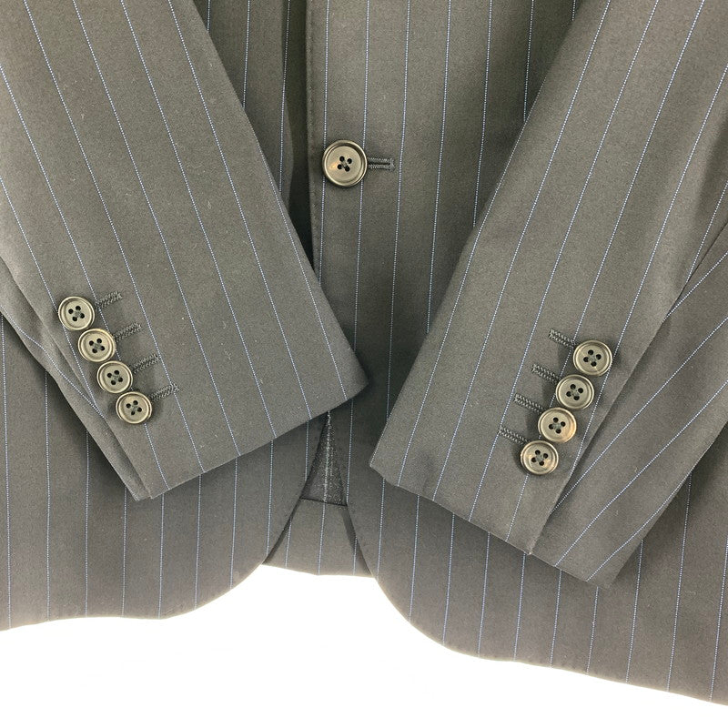 【中古品】【メンズ】 PAUL SMITH ポール・スミス セットアップ ジャケット ズボン BLACK.BLUE ※使用感有 141-260920-io-29-fuzh カラー：ブラックブルー 万代Net店
