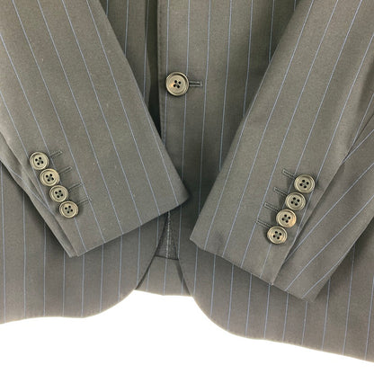【中古品】【メンズ】 PAUL SMITH ポール・スミス セットアップ ジャケット ズボン BLACK.BLUE ※使用感有 141-260920-io-29-fuzh カラー：ブラックブルー 万代Net店