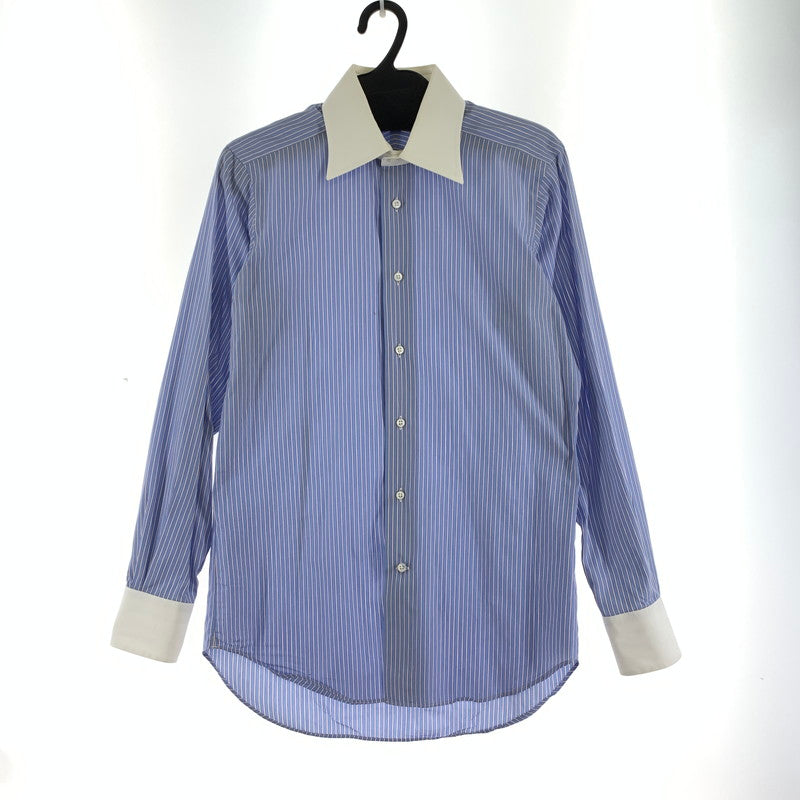 【中古品】【レディース】 TOMORROWLAND トゥモローランド LS SHIRT 長袖シャツ カラーBLUE.WHITE SIZE:不明 170-260925-ky-10-fuzh 万代Net店