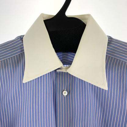【中古品】【レディース】 TOMORROWLAND トゥモローランド LS SHIRT 長袖シャツ カラーBLUE.WHITE SIZE:不明 170-260925-ky-10-fuzh 万代Net店