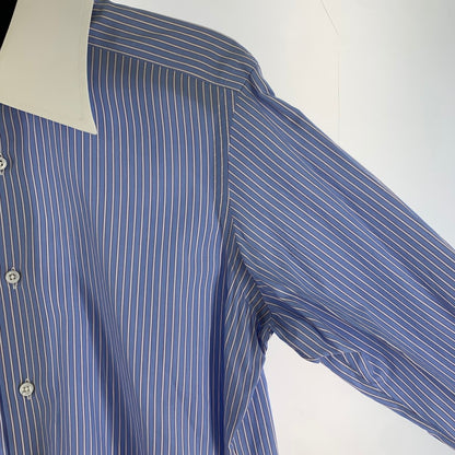 【中古品】【レディース】 TOMORROWLAND トゥモローランド LS SHIRT 長袖シャツ カラーBLUE.WHITE SIZE:不明 170-260925-ky-10-fuzh 万代Net店