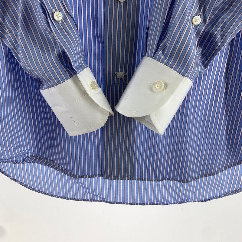 【中古品】【レディース】 TOMORROWLAND トゥモローランド LS SHIRT 長袖シャツ カラーBLUE.WHITE SIZE:不明 170-260925-ky-10-fuzh 万代Net店