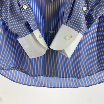 【中古品】【レディース】 TOMORROWLAND トゥモローランド LS SHIRT 長袖シャツ カラーBLUE.WHITE SIZE:不明 170-260925-ky-10-fuzh 万代Net店