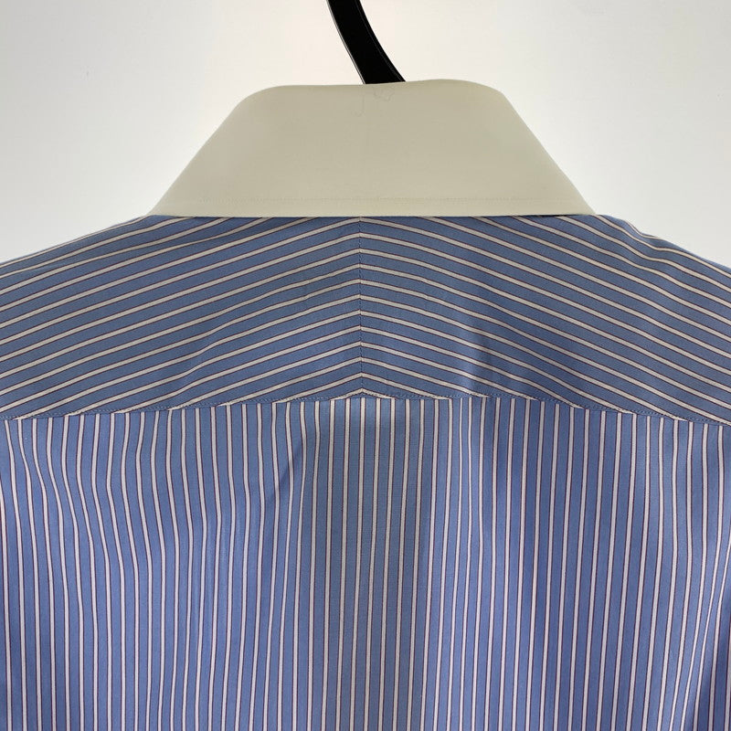 【中古品】【レディース】 TOMORROWLAND トゥモローランド LS SHIRT 長袖シャツ カラーBLUE.WHITE SIZE:不明 170-260925-ky-10-fuzh 万代Net店