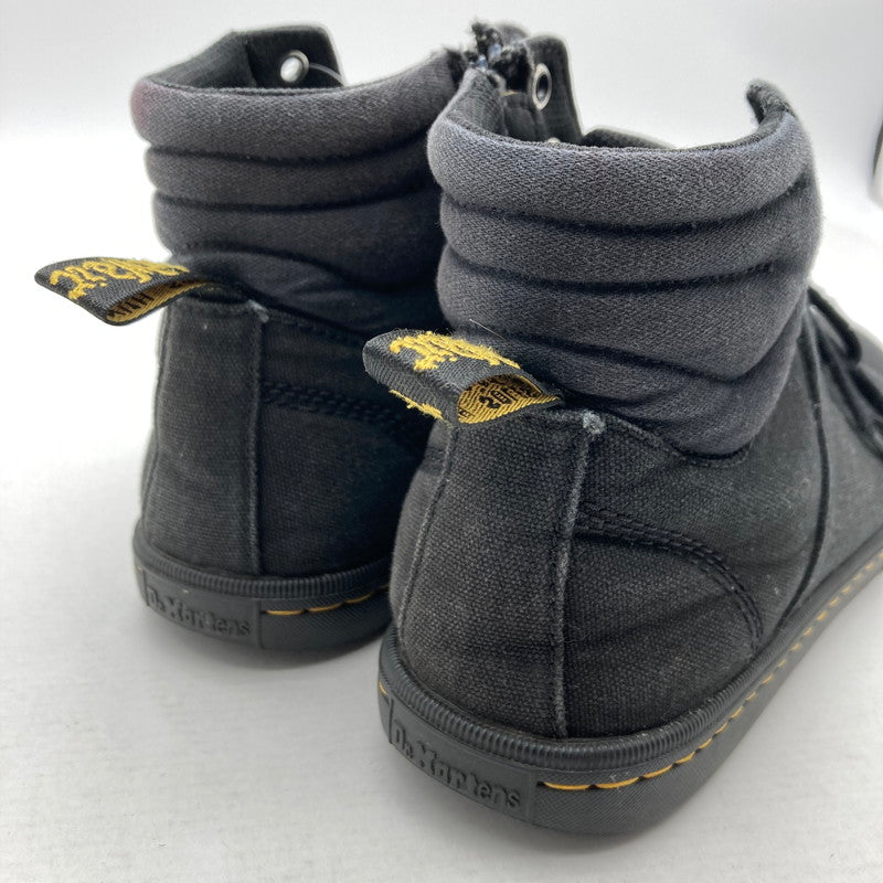 【中古品】【レディース】 Dr.Martens ドクターマーチン 7EYE 7ホール キャンバス ブーツ 靴 167-260929-vt-90-fuzh サイズ：UK5 カラー：ブラック 万代Net店