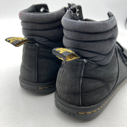 【中古品】【レディース】 Dr.Martens ドクターマーチン 7EYE 7ホール キャンバス ブーツ 靴 167-260929-vt-90-fuzh サイズ：UK5 カラー：ブラック 万代Net店