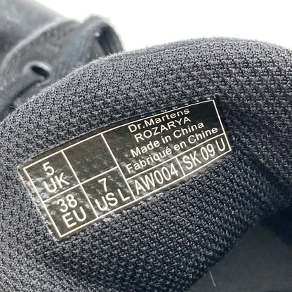 【中古品】【レディース】 Dr.Martens ドクターマーチン 7EYE 7ホール キャンバス ブーツ 靴 167-260929-vt-90-fuzh サイズ：UK5 カラー：ブラック 万代Net店
