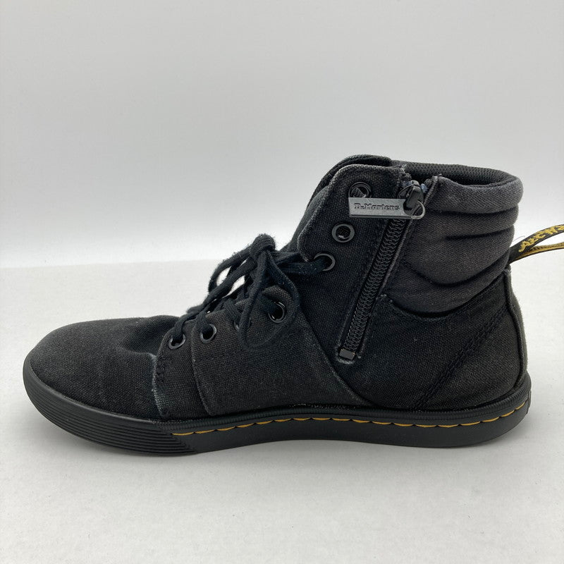 【中古品】【レディース】 Dr.Martens ドクターマーチン 7EYE 7ホール キャンバス ブーツ 靴 167-260929-vt-90-fuzh サイズ：UK5 カラー：ブラック 万代Net店