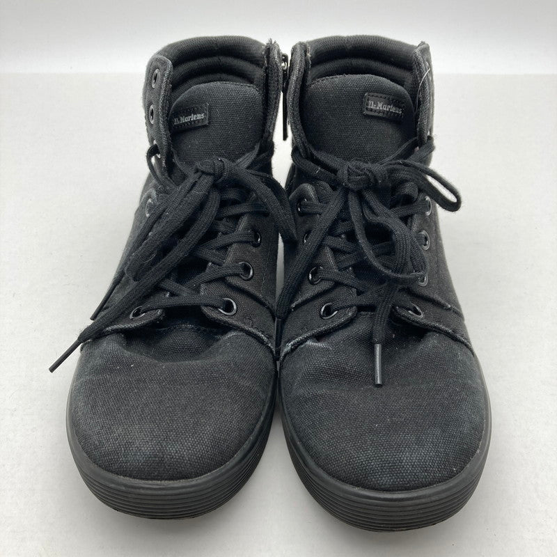 【中古品】【レディース】 Dr.Martens ドクターマーチン 7EYE 7ホール キャンバス ブーツ 靴 167-260929-vt-90-fuzh サイズ：UK5 カラー：ブラック 万代Net店