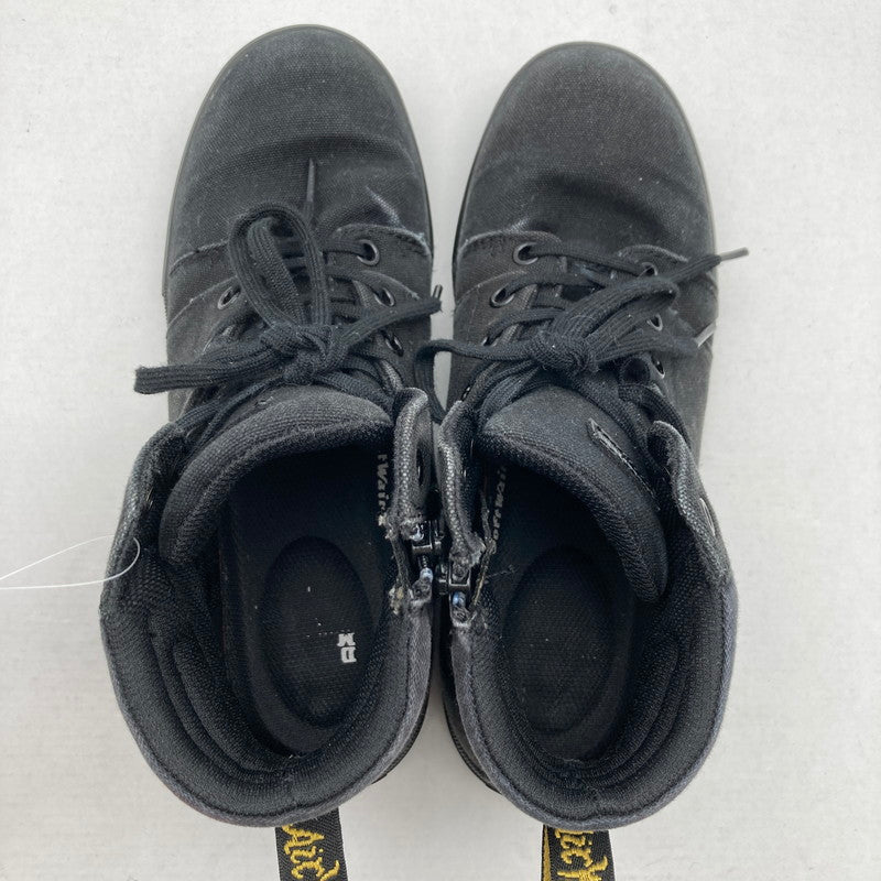 【中古品】【レディース】 Dr.Martens ドクターマーチン 7EYE 7ホール キャンバス ブーツ 靴 167-260929-vt-90-fuzh サイズ：UK5 カラー：ブラック 万代Net店