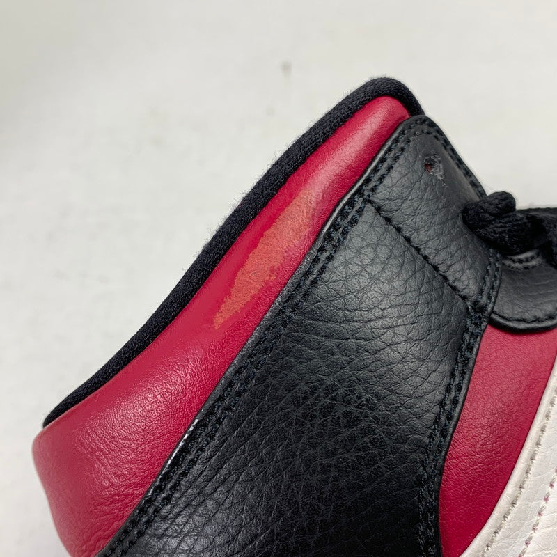 【中古品】【メンズ】 NIKE ナイキ 554724-066 AIR JORDAN 1 MID "NOBLE RED" エアジョーダン 1 ミッド スニーカー 靴 160-260928-mh-18-fuzh サイズ：26.5cm カラー：レッド・ブラック 万代Net店
