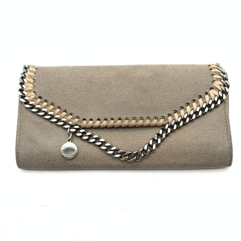 【中古品】【メンズ】 STELLA MCCARTNEY ステラマッカートニー 長財布 財布 ウォレット 201-260922-gm-31-fuzh サイズ：- カラー：ベージュ 万代Net店