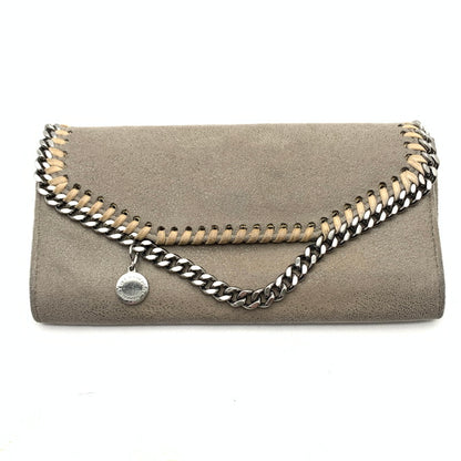 【中古品】【メンズ】 STELLA MCCARTNEY ステラマッカートニー 長財布 財布 ウォレット 201-260922-gm-31-fuzh サイズ：- カラー：ベージュ 万代Net店