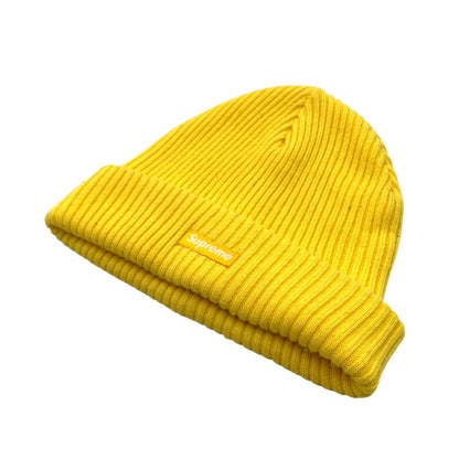 【中古品】【メンズ】 SUPREME シュプリーム 22AW TASSEL BEANIE ビーニー ニット帽子 キャップ 149-260921-gm-29-fuzh サイズ：F カラー：イエロー 万代Net店