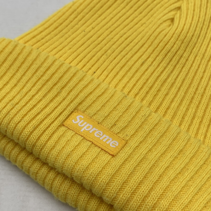 【中古品】【メンズ】 SUPREME シュプリーム 22AW TASSEL BEANIE ビーニー ニット帽子 キャップ 149-260921-gm-29-fuzh サイズ：F カラー：イエロー 万代Net店