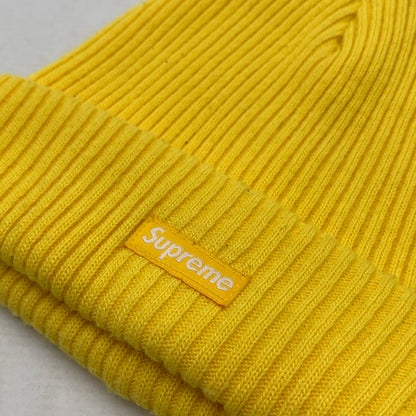 【中古品】【メンズ】 SUPREME シュプリーム 22AW TASSEL BEANIE ビーニー ニット帽子 キャップ 149-260921-gm-29-fuzh サイズ：F カラー：イエロー 万代Net店