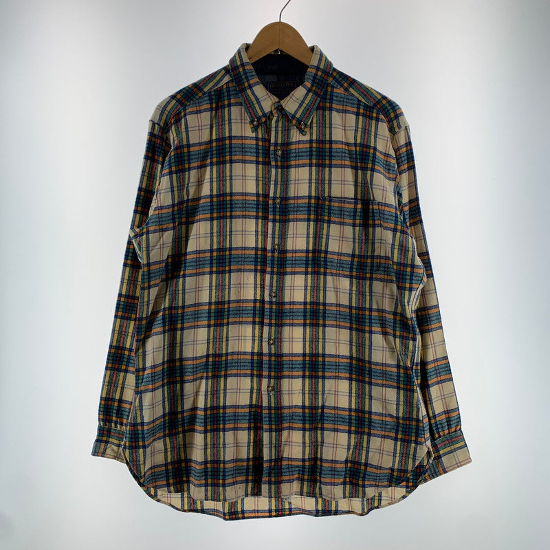 【中古品】【メンズ】 PENDLETON ペンドルトン PURE VIRGIN WOOL SHIRT 70S ピュア バージン ウール シャツ 長袖 トップス 古着 145-260919-mh-05-fuzh サイズ：L カラー：マルチ 万代Net店