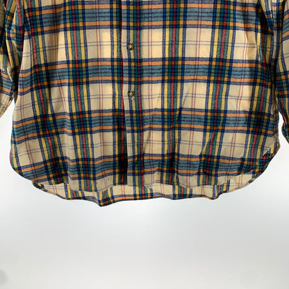 【中古品】【メンズ】 PENDLETON ペンドルトン PURE VIRGIN WOOL SHIRT 70S ピュア バージン ウール シャツ 長袖 トップス 古着 145-260919-mh-05-fuzh サイズ：L カラー：マルチ 万代Net店