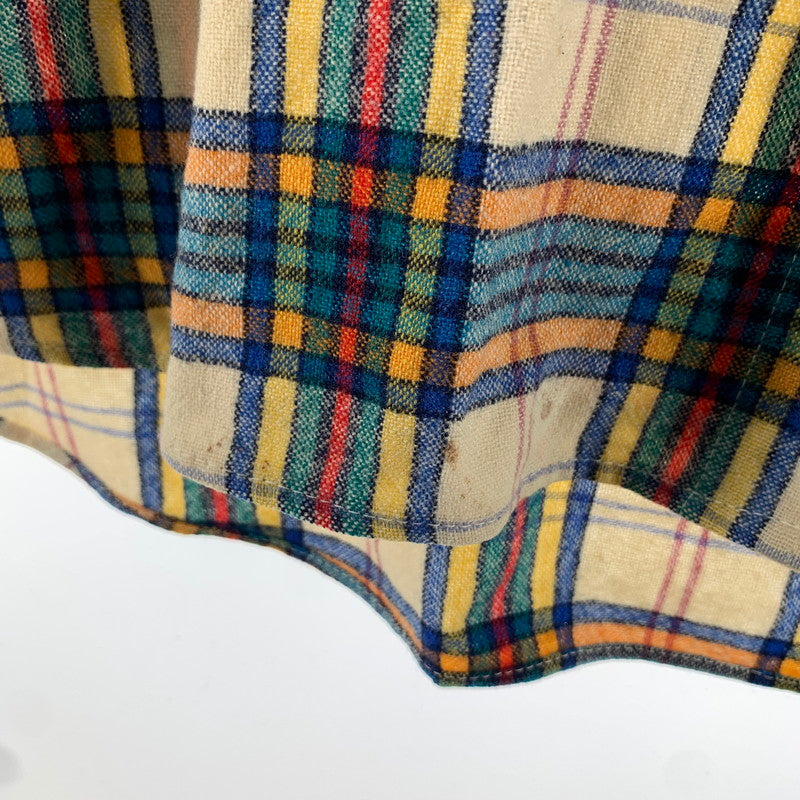 【中古品】【メンズ】 PENDLETON ペンドルトン PURE VIRGIN WOOL SHIRT 70S ピュア バージン ウール シャツ 長袖 トップス 古着 145-260919-mh-05-fuzh サイズ：L カラー：マルチ 万代Net店