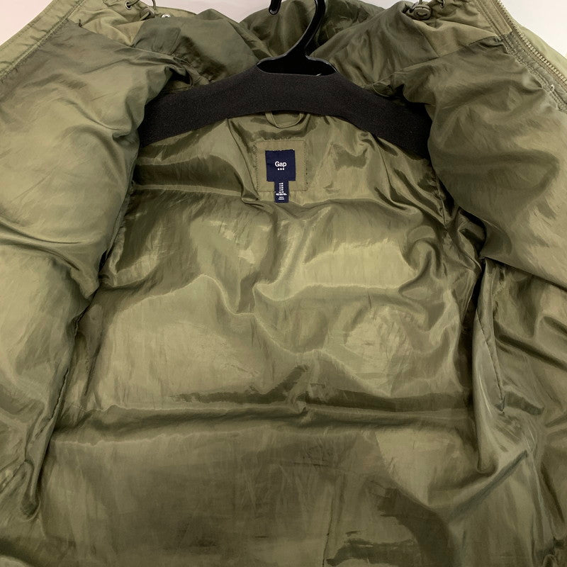 【中古品】【メンズ】 GAP ギャップ ダウンジャケット アウター ブランド 古着 147-260920-gm-11-fuzh サイズ：M カラー：グリーン 万代Net店