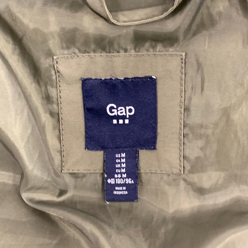 【中古品】【メンズ】 GAP ギャップ ダウンジャケット アウター ブランド 古着 147-260920-gm-11-fuzh サイズ：M カラー：グリーン 万代Net店
