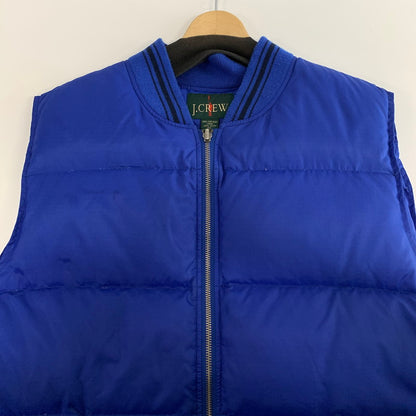 【中古品】【メンズ】 J.CREW ジェイクルー DOWN VEST ダウンベスト 90s 90's 古着 145-260920-gm-04-fuzh サイズ：不明 カラー：ブルー 万代Net店