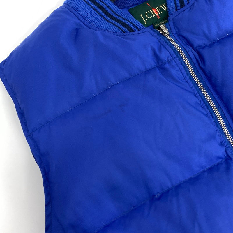【中古品】【メンズ】 J.CREW ジェイクルー DOWN VEST ダウンベスト 90s 90's 古着 145-260920-gm-04-fuzh サイズ：不明 カラー：ブルー 万代Net店
