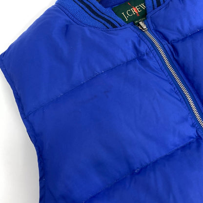 【中古品】【メンズ】 J.CREW ジェイクルー DOWN VEST ダウンベスト 90s 90's 古着 145-260920-gm-04-fuzh サイズ：不明 カラー：ブルー 万代Net店
