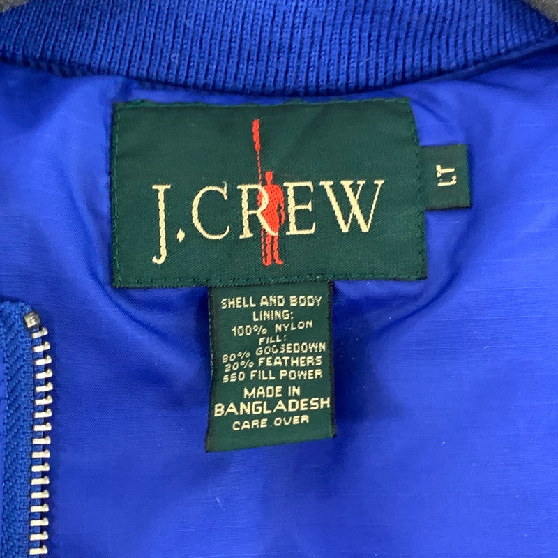 【中古品】【メンズ】 J.CREW ジェイクルー DOWN VEST ダウンベスト 90s 90's 古着 145-260920-gm-04-fuzh サイズ：不明 カラー：ブルー 万代Net店