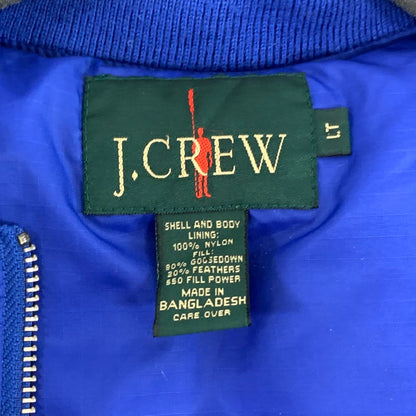【中古品】【メンズ】 J.CREW ジェイクルー DOWN VEST ダウンベスト 90s 90's 古着 145-260920-gm-04-fuzh サイズ：不明 カラー：ブルー 万代Net店