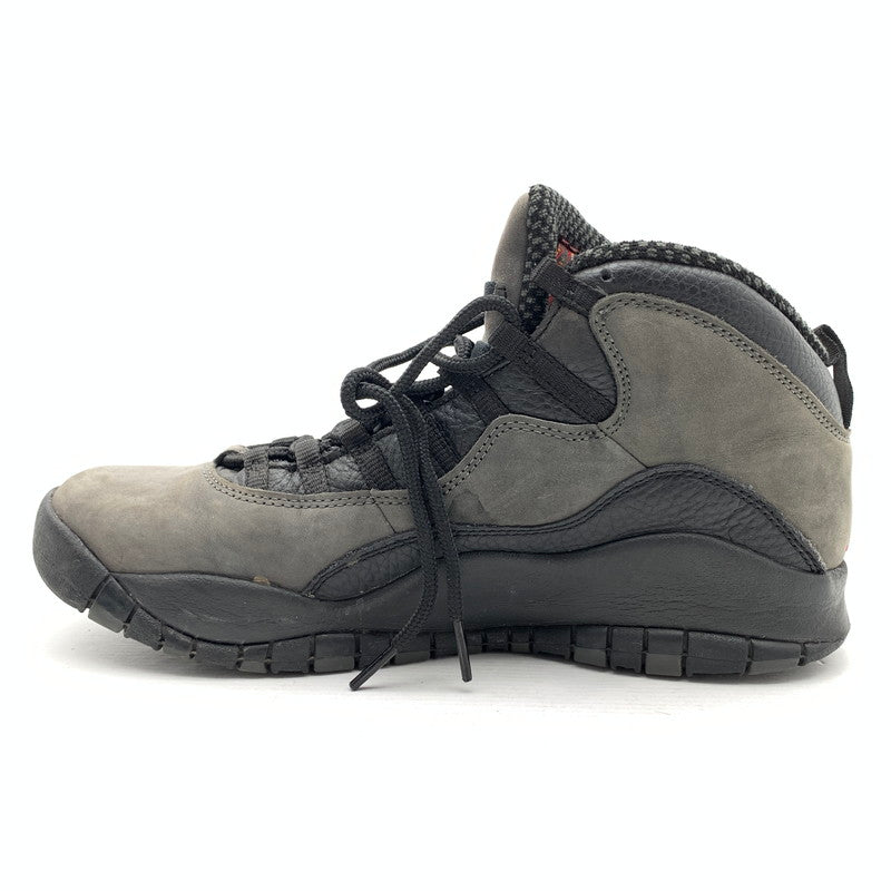【中古品】【メンズ】 NIKE ナイキ 310805-002 AIR JORDAN 10 DARK SHADOW エアジョーダン 10 スニーカー 靴 160-260921-gm-25-fuzh サイズ：29cm カラー：ブラック グレー 万代Net店