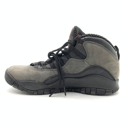 【中古品】【メンズ】 NIKE ナイキ 310805-002 AIR JORDAN 10 DARK SHADOW エアジョーダン 10 スニーカー 靴 160-260921-gm-25-fuzh サイズ：29cm カラー：ブラック グレー 万代Net店