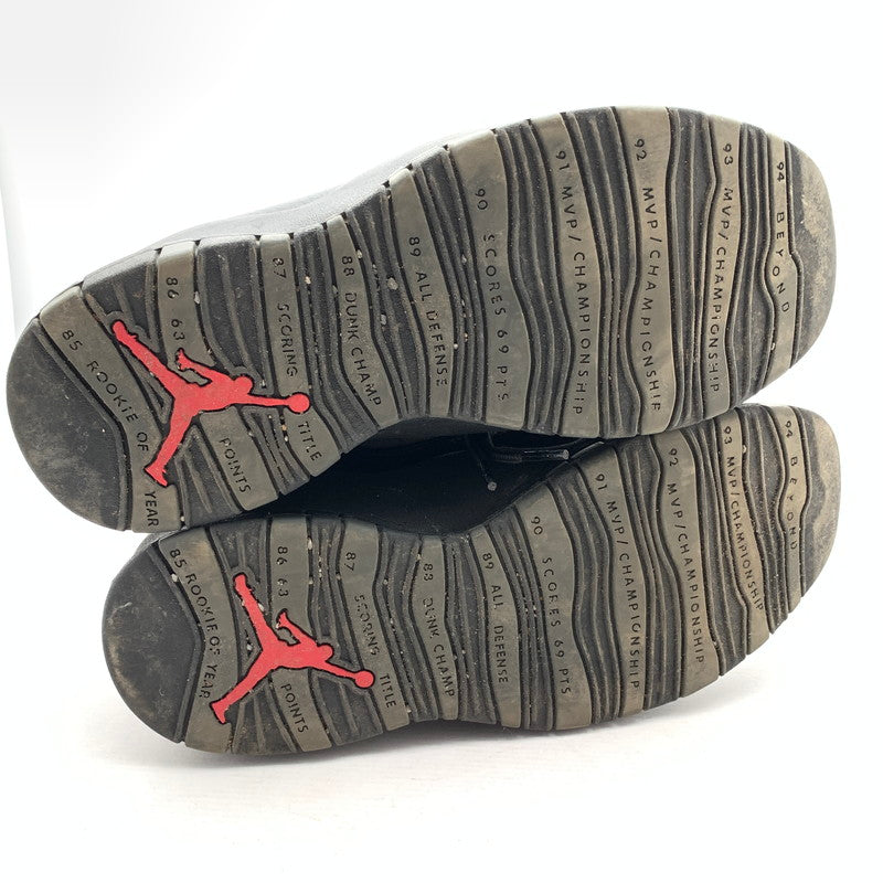【中古品】【メンズ】 NIKE ナイキ 310805-002 AIR JORDAN 10 DARK SHADOW エアジョーダン 10 スニーカー 靴 160-260921-gm-25-fuzh サイズ：29cm カラー：ブラック グレー 万代Net店