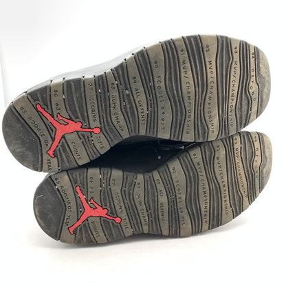 【中古品】【メンズ】 NIKE ナイキ 310805-002 AIR JORDAN 10 DARK SHADOW エアジョーダン 10 スニーカー 靴 160-260921-gm-25-fuzh サイズ：29cm カラー：ブラック グレー 万代Net店
