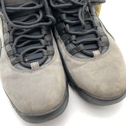 【中古品】【メンズ】 NIKE ナイキ 310805-002 AIR JORDAN 10 DARK SHADOW エアジョーダン 10 スニーカー 靴 160-260921-gm-25-fuzh サイズ：29cm カラー：ブラック グレー 万代Net店