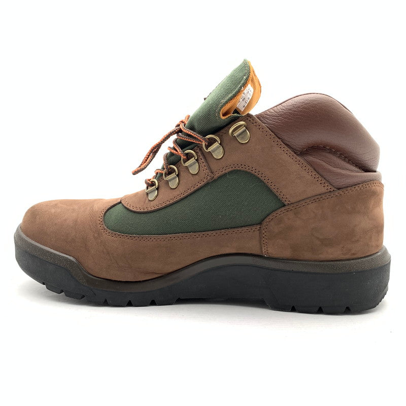 【中古品】【メンズ】 TIMBERLAND ティンバーランド 1A18A6 D47 FIELD BOOT フィールドブーツ シューズ 靴 164-260921-gm-22-fuzh サイズ：29cm カラー：ブラウン グリーン 万代Net店