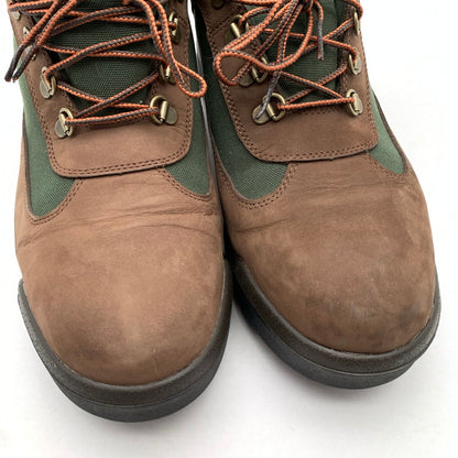 【中古品】【メンズ】 TIMBERLAND ティンバーランド 1A18A6 D47 FIELD BOOT フィールドブーツ シューズ 靴 164-260921-gm-22-fuzh サイズ：29cm カラー：ブラウン グリーン 万代Net店