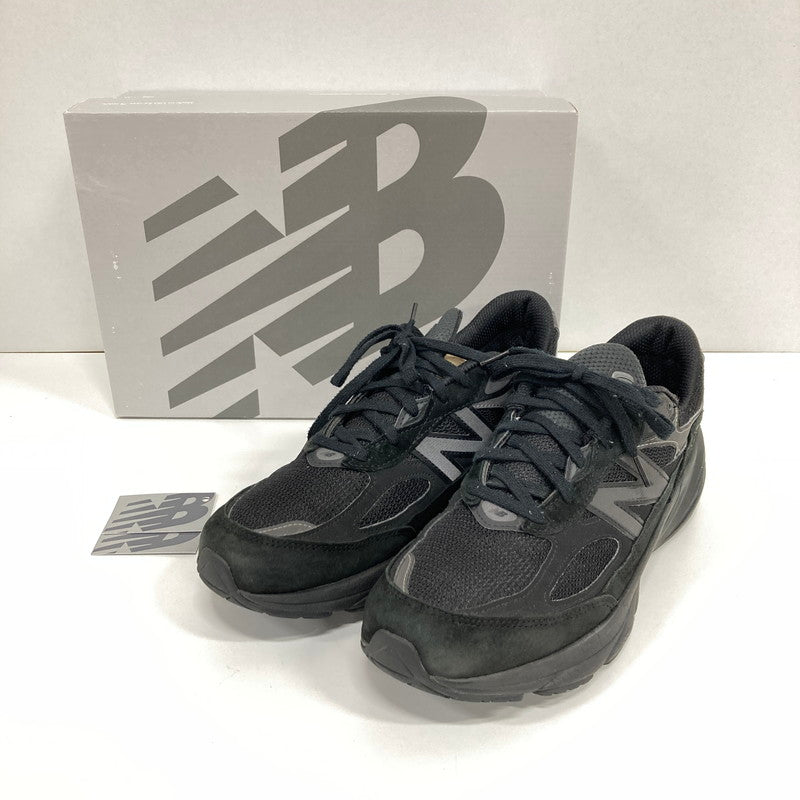 【中古品】【メンズ】 NEW BALANCE ニューバランス 990BB6 MADE IN USA ”TRIPLE BLACK” カラー BLACK MESH CORDUROY SIZE:27.5cm スニーカー 靴 162-260916-ky-01-fuzh 万代Net店
