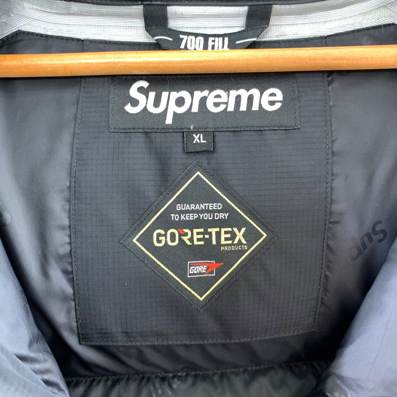 【中古品】【メンズ】 SUPREME シュプリーム 19FW GORE-TEX 700-FILL DOWN PARKA ダウン パーカー 149-261013-ny-03-fuzh サイズ：XL カラー：ブラック 万代Net店