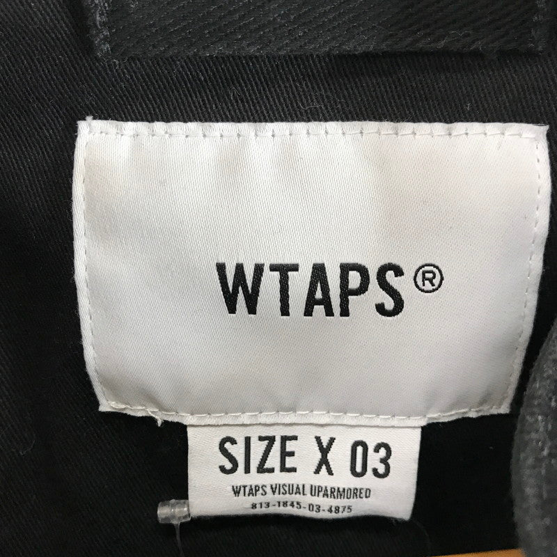 【中古品】【メンズ】 WTAPS ダブルタップス 201BRDT-JKM04 DRIFTERS JACKET ドリフターズ ジャケット カラーBLK SIZE:03　 142-261027-ky-07-fuzh 万代Net店