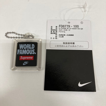 【中古品】【メンズ】 SUPREME シュプリーム×NIKE SB DUNK HIGH OG QS FD8779-100 マルチカラー SIZE:29.5㎝ 149-260916-ky-03-fuzh 万代Net店